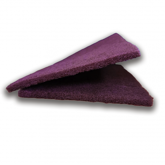 BINIC Non-woven Abrasive Scuff Pad, Very Fine In Maroon 150x230mm (10pcs)