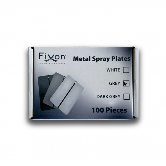 FIXON Spray Sample Plates Grey 100p