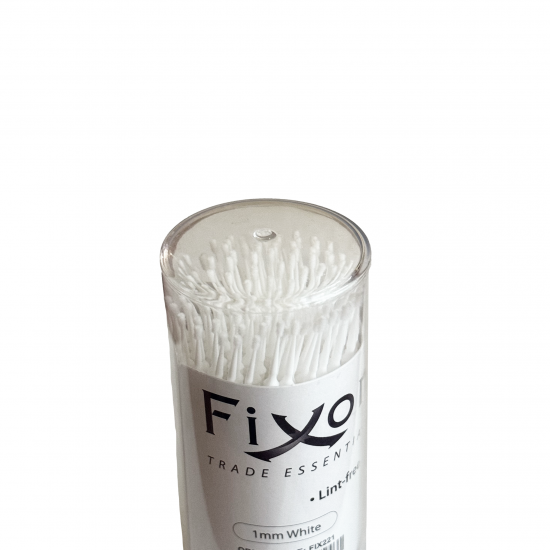 FIXON 1mm White Touch Up Tips In A Dispenser 100pc