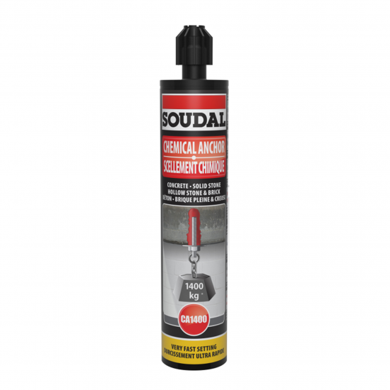 125539 SOUDAL Chemical Anchor Ca1400 Exp 280ml 125539 SOUDAL Chemical Anchor Ca1400 Exp 280ml